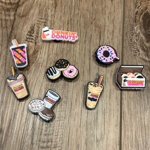 Dunkin Donuts shoe charms